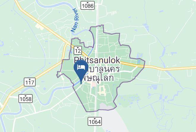 Amphoe Mueang Phitsanulok - Nan Chao Hotel Maps