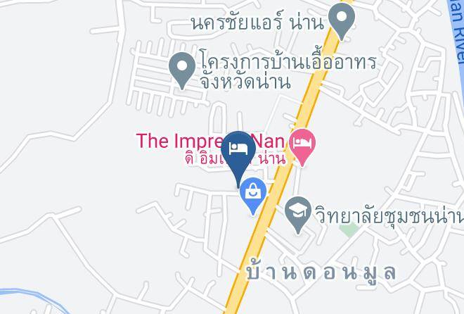 Amphoe Mueang Nan - Nan Green View Hotel Maps