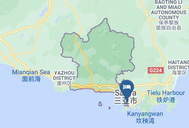 Sanya - Nan Hai Style Sea View Hotel Maps