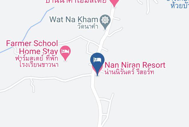 Amphoe Pua - Nan Niran Resort Maps