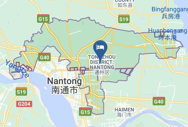 Nantong - Nan Tong Cosmic International Hotel Maps