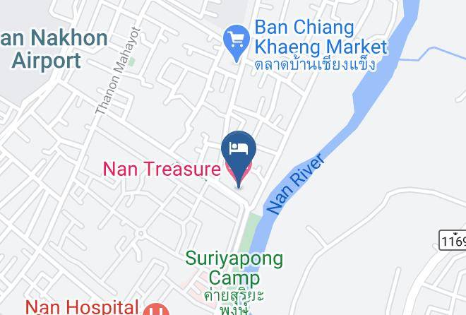 Amphoe Mueang Nan - Nan Treasure Hotel Maps