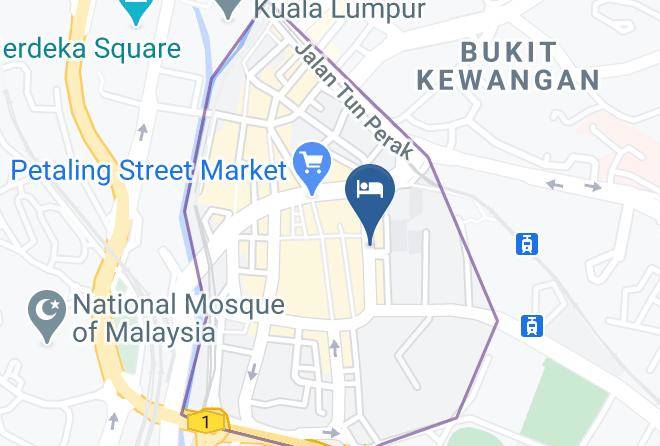 Kuala Lumpur - Nan Yeang Hotel Maps