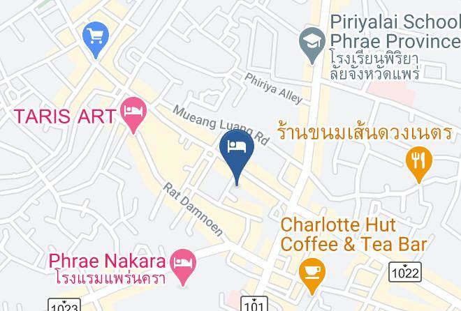 Amphoe Mueang Phrae - Nana Charoenmuang Hotel Maps