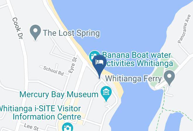 Thames Coromandel - Nana Glad's Accommodation Whitianga Maps