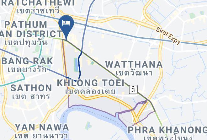 Khlong Toei District - Nana Hotel Maps