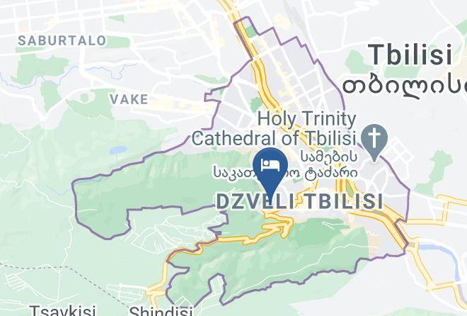 Tbilisi - Nana's Apartment Maps