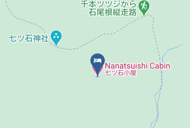 Tabayama Vil Kitatsuru District - Nanatsuishi Cabin Maps