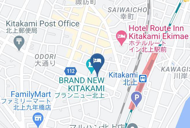 Kitakami City - Nanbu Hotel Maps