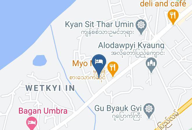 Nyaung U - Nanda Garden Hotel Maps