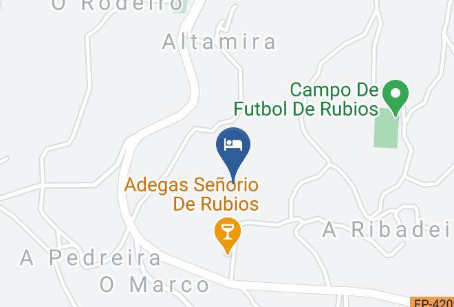 Pontevedra - Nande Hotel Da Natureza Maps