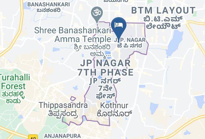 Bengaluru - Nandhini Paradise Deluxe Restaurant Maps