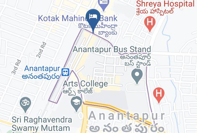 Anantapur - Nandini Milk Center Maps