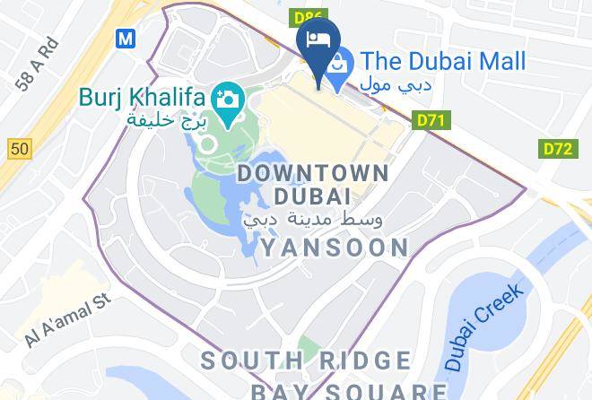 Dubai - Nando's The Dubai Mall Maps