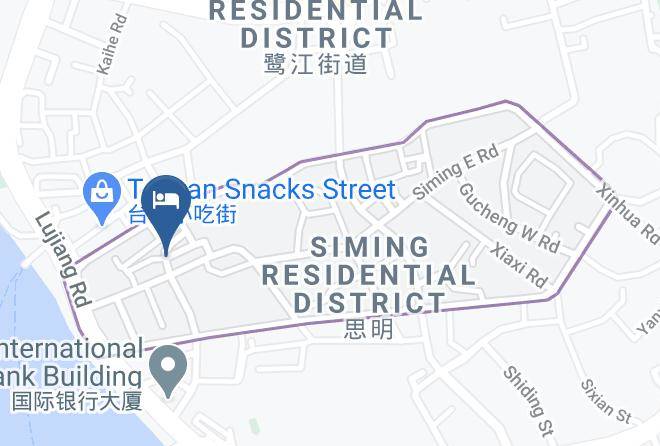 Xiamen - Nanfang Hotel Maps