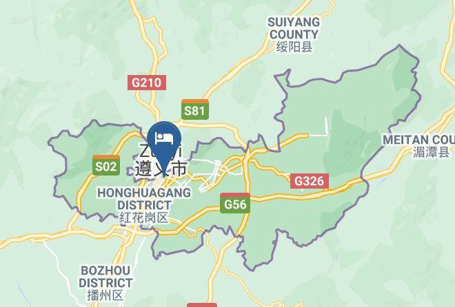 Zunyi - Nanfang Hotel Maps