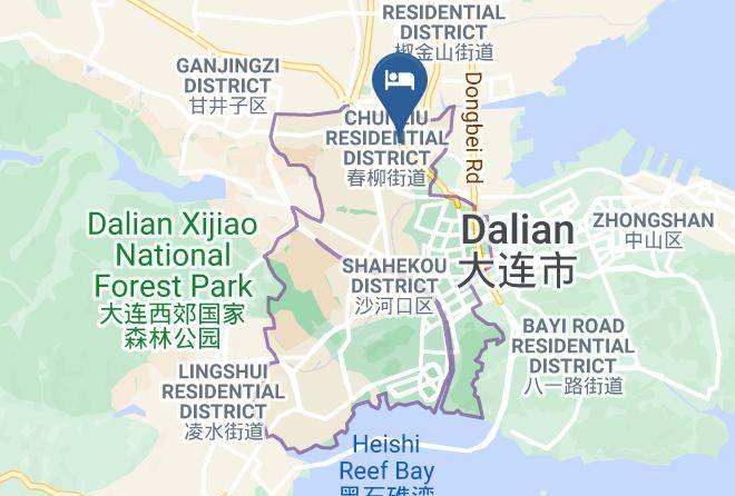 Dalian - Nanfang Junyue Business Hotel Maps