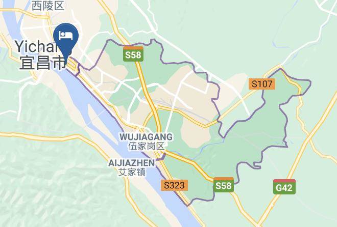 Yichang - Nanfang Xinyi Hotel Maps