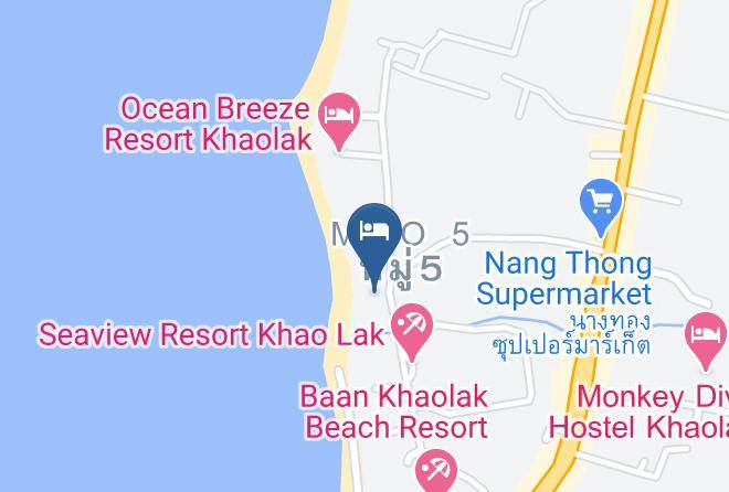 Amphoe Takua Pa - Nang Thong Bay Resort Maps