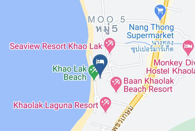 Amphoe Takua Pa - Nang Thong Beach Resort Maps