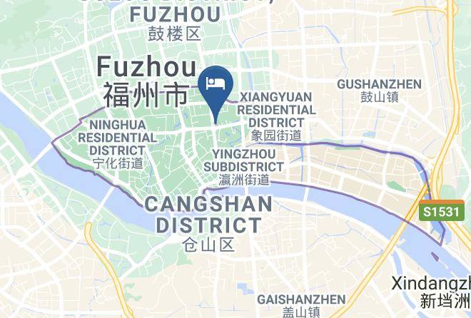 Fuzhou - Nangong Express Hotel Maps