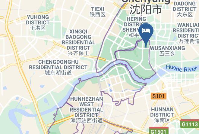Shenyang - Nanhu Hotel Hotel Maps