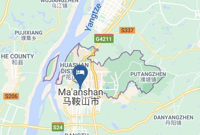 Maanshan - Nanhu Hotel Maps