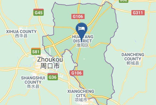 Zhoukou - Nanhu Hotel Maps