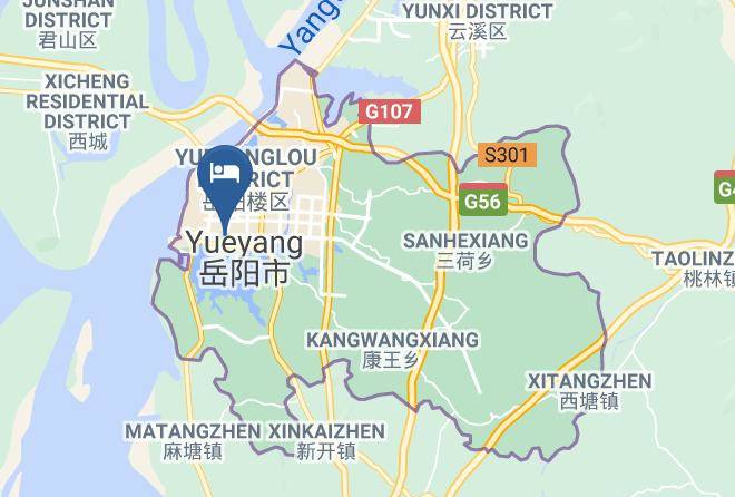 Yueyang - Nanhu Huaya Hotel Maps