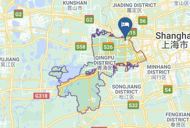 Qingpu District - Nanhuayuan Holiday Resort Maps