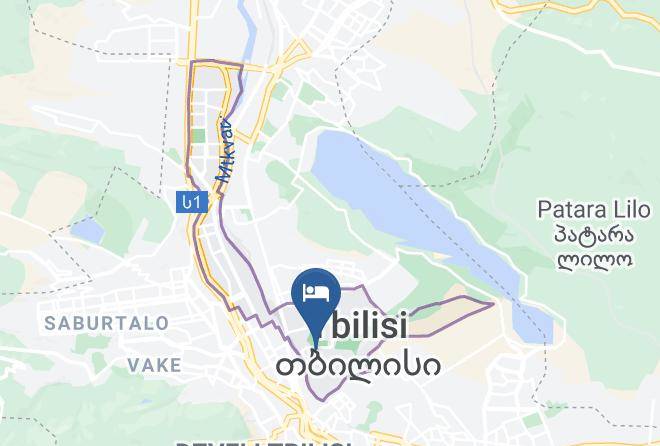 Tbilisi - Nanita Hotel Maps