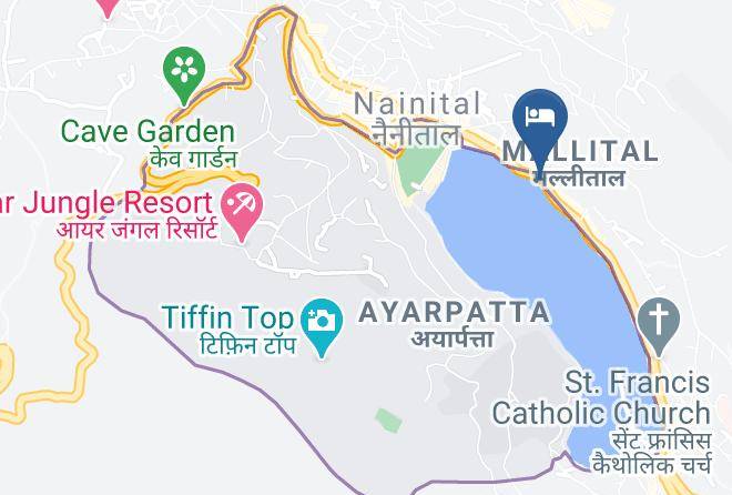 Naini Tal - Nanital Hotel Maps