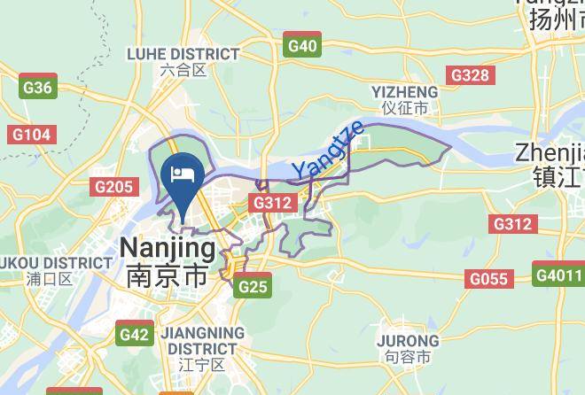 Nanjing - Nanjing Hantian Hotel Maps