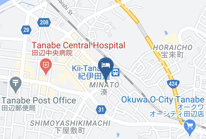 Tanabe City - Nankairo Maps
