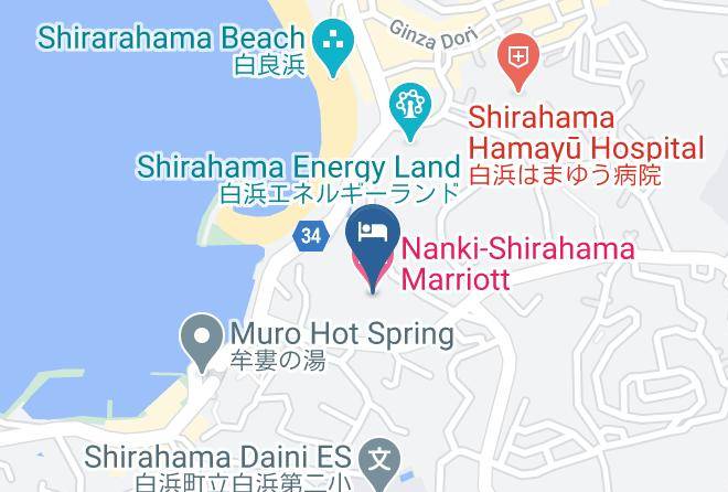 Shirahama Townnishimuro District - Nanki Shirahama Marriott Hotel Maps