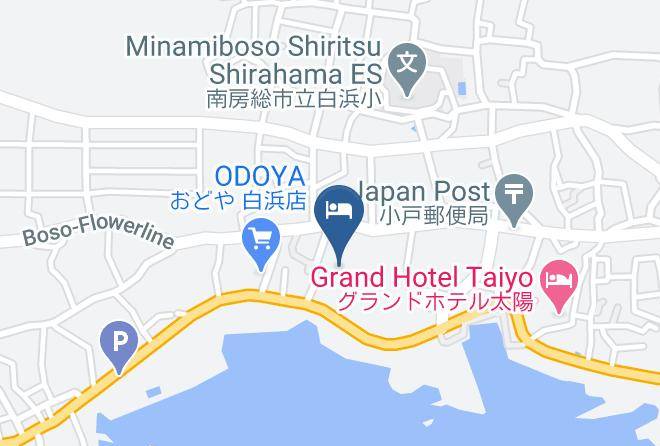 Minamiboso City - Nankoku Hotel Maps
