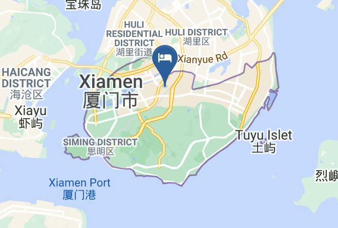 Xiamen - Nanlian Hotel Maps