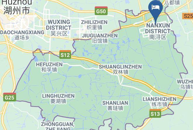 Huzhou - Nanlin Holiday Hotel Maps