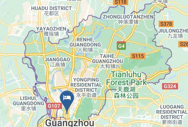 Guangzhou - Nanmei Eco Leisure Hotel Maps