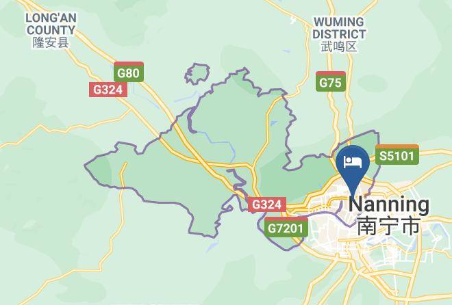 Nanning Qingpingguo Hotel Map