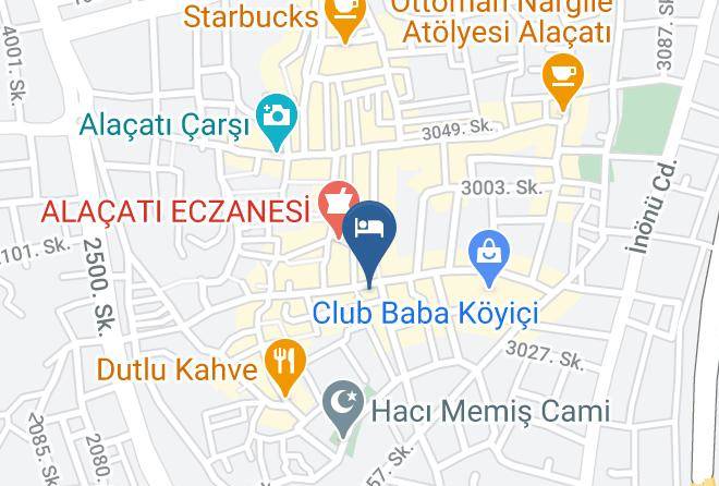 Cesme - Nano Otel Maps