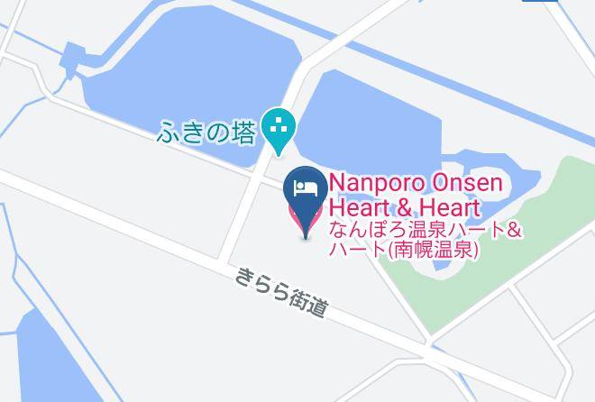 Nanporo Townsorachi District - Nanporo Onsen Heart & Heart Maps
