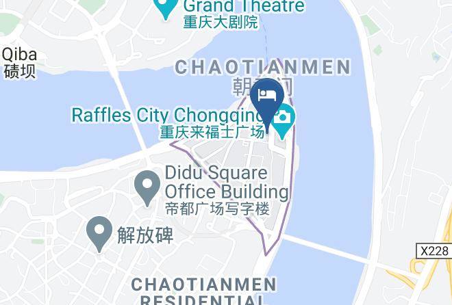 Yuzhong District - Nanqing Mengxiangguo Hotel Maps