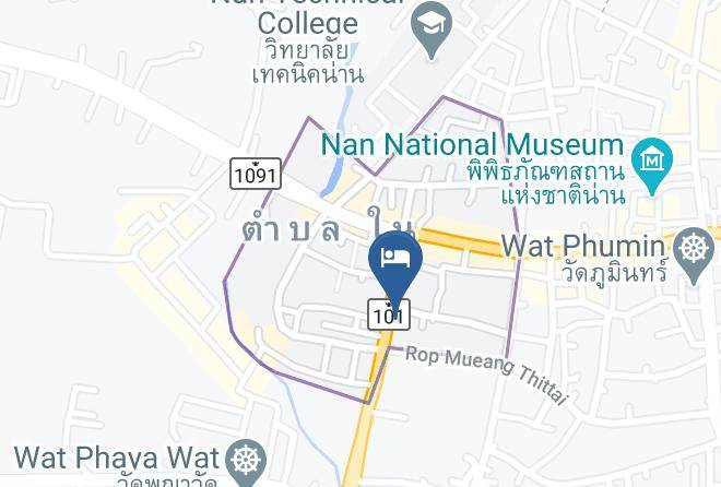 Amphoe Mueang Nan - Nansabaidee Hotel Maps