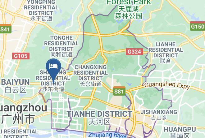 Guangzhou - Nansha Aoyuan Hotel Maps