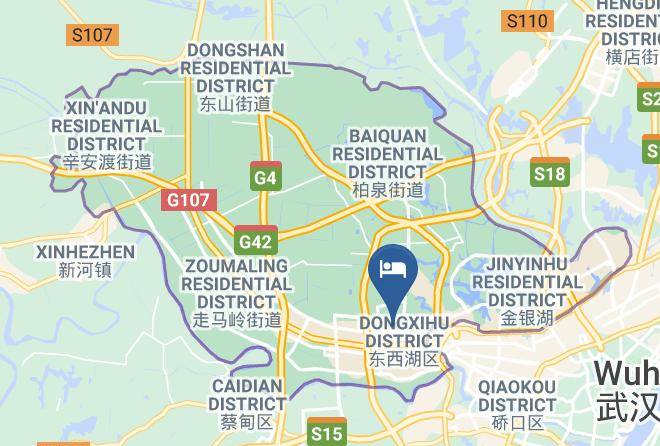 Wuhan - Nanshan Business Hotel Maps
