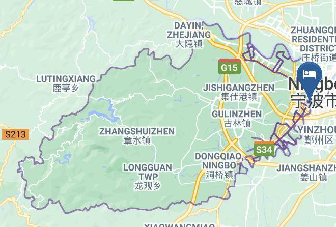 Ningbo - Nantang Yueju Hotel Maps