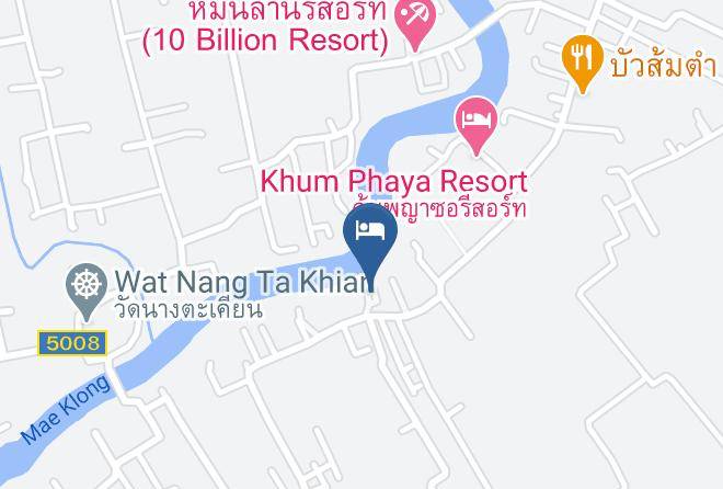 Amphoe Mueang Samut Songkhram - Nanthachart Resort Maps