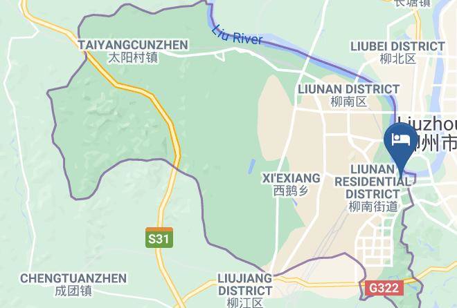 Liuzhou - Nantian Grand Hotel Maps
