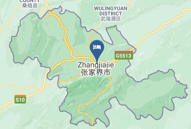 Zhangjiajie - Nanting Humanities Hotel Maps